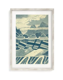 Cognitive Surplus Geology Layers Scientific Illustration Museum Print* Wall Art | Geology + Earth Science