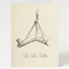 Cognitive Surplus Get Well Card - Broken Leg Stationery | * Greeting Cards | Medicine