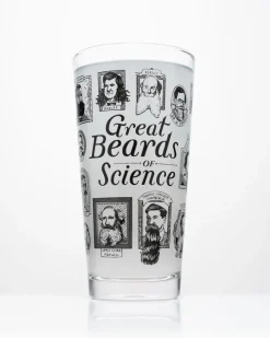 Cognitive Surplus Great Beards of Science Beer Glass | * Beer Glasses | Physics