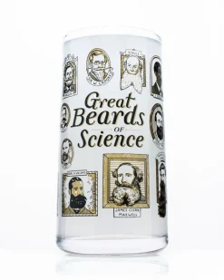 Cognitive Surplus Great Beards of Science Drinking Glass | * Drinking Glasses | Physics