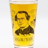 Cognitive Surplus Gregor Mendel Pint Glass | Microbiologist* Beer Glasses | Microbiology