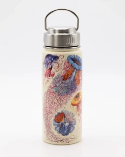 Cognitive Surplus Haeckel Jellyfish Stainless Steel Vacuum Flask / Insulated Travel Mug* Travel Mugs | Water Bottles