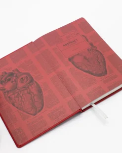 Cognitive Surplus Heart A5 Hardcover Notebook - Dotted Lines | * The Abstract | Medicine