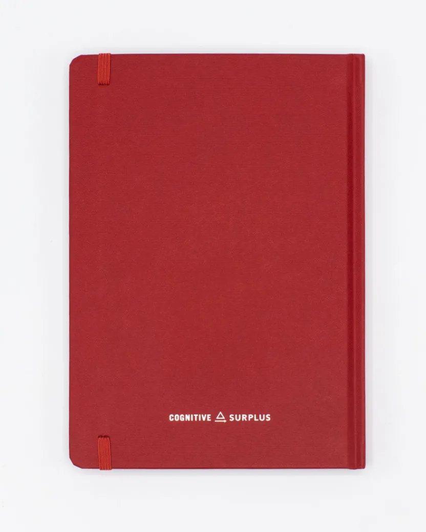 Cognitive Surplus Heart A5 Hardcover Notebook - Dotted Lines | * The Abstract | Medicine
