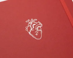 Cognitive Surplus Heart A5 Hardcover Notebook - Dotted Lines | * The Abstract | Medicine