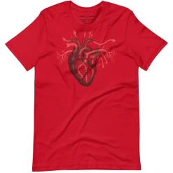 Cognitive Surplus Heart Blood Flow Graphic Tee* Unisex Graphic Tees | Medicine