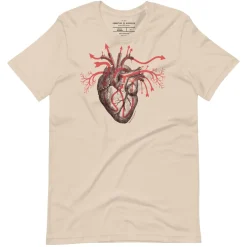 Cognitive Surplus Heart Blood Flow Graphic Tee* Unisex Graphic Tees | Medicine