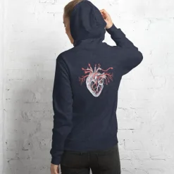 Cognitive Surplus Heart Blood Flow Hoodie* Hoodies | Medicine