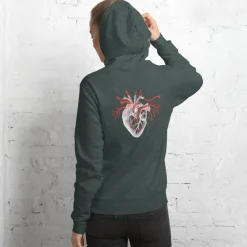 Cognitive Surplus Heart Blood Flow Hoodie* Hoodies | Medicine