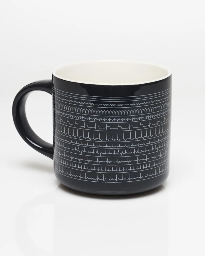 Cognitive Surplus Heartbeat Mug - Cardiology Mug | * Mugs | Medicine