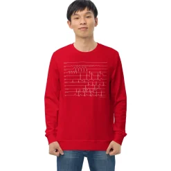 Cognitive Surplus Heartbeat Sweatshirt - Organic* Sweatshirts | Medicine