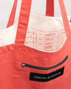 Cognitive Surplus Heartbeat Tote Bag | Reversible Tote* Tote Bags | Medicine