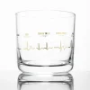 Cognitive Surplus Heartbeat Whiskey Glass - Scotch Glass | * Rocks Glasses | Medicine