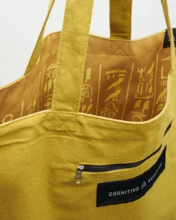 Cognitive Surplus Hieroglyphics Canvas Shoulder Tote | Reversible Tote* Tote Bags | Anthropology & Archaeology