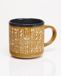Cognitive Surplus Hieroglyphics Mug - Hand Carved | * Mugs | Anthropology & Archaeology