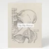 Cognitive Surplus Hip Hip Hooray - Medical Graduation Card - Hip Replacement | * Greeting Cards | Medicine