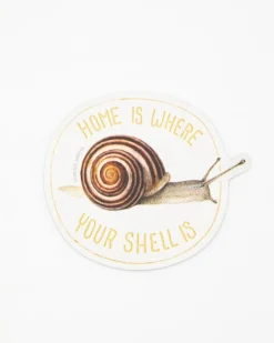 Cognitive Surplus Home is Where Your Shell is Sticker* Stickers | Biology