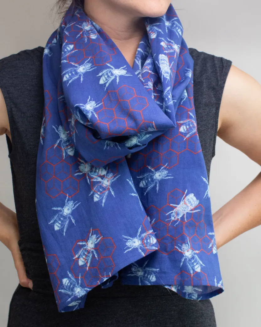Cognitive Surplus Honey Bee Scarf* Scarves | Entomology