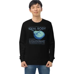 Cognitive Surplus Horseshoe Crab: Peak Evolutionary Performance Sweatshirt - Organic* Sweatshirts | Marine Biology