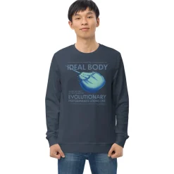 Cognitive Surplus Horseshoe Crab: Peak Evolutionary Performance Sweatshirt - Organic* Sweatshirts | Marine Biology