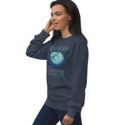 Cognitive Surplus Horseshoe Crab: Peak Evolutionary Performance Sweatshirt - Organic* Sweatshirts | Marine Biology