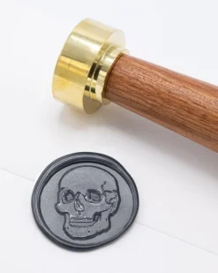 Cognitive Surplus Human Skull Wax Seal | * Wax Stamps | Medicine