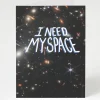 Cognitive Surplus I Need My Space - Astronomy Greeting Card | * Greeting Cards | Astronomy