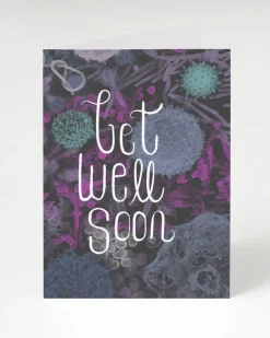 Cognitive Surplus Infectious Disease: Get Well Soon Card | * Greeting Cards | Microbiology