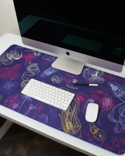 Cognitive Surplus Jellyfish Mouse Pad* Mouse Pads | Marine Biology