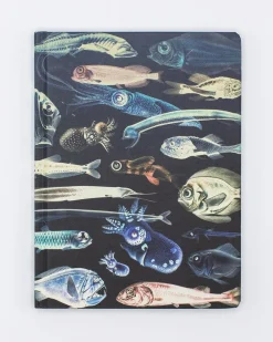 Cognitive Surplus Jellyfish Print Notebook - Hardcover | Biology Gifts* The Hypothesis | Marine Biology