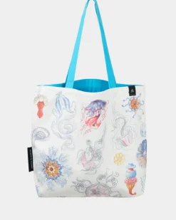 Cognitive Surplus Jellyfish Tote Bag | Reversible Tote* Tote Bags | Marine Biology