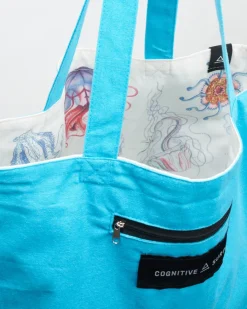 Cognitive Surplus Jellyfish Tote Bag | Reversible Tote* Tote Bags | Marine Biology