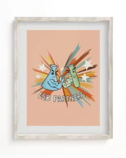 Cognitive Surplus Lab Partners Museum Print | Chemistry Gift* Wall Art | Microbiology