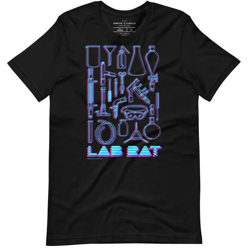Cognitive Surplus Lab Rat Graphic Tee* Unisex Graphic Tees | Chemistry