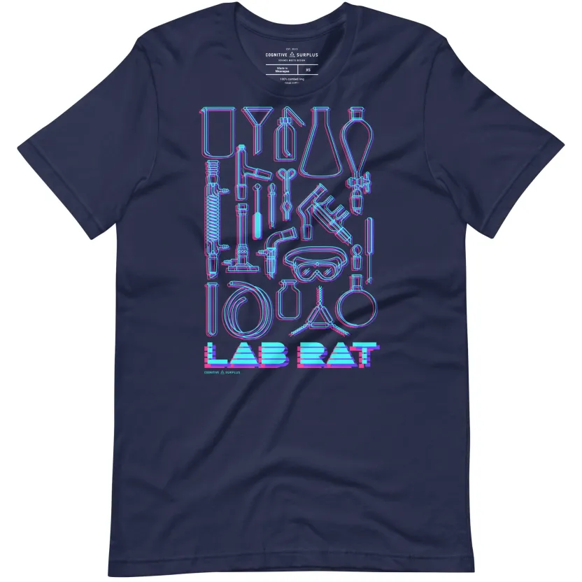 Cognitive Surplus Lab Rat Graphic Tee* Unisex Graphic Tees | Chemistry