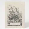 Cognitive Surplus Let Me Love You Card - Octopus Greeting Card | * Greeting Cards | Marine Biology