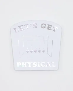 Cognitive Surplus Let's Get Physical Sticker* Stickers | Physics