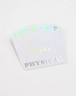 Cognitive Surplus Let's Get Physical Sticker* Stickers | Physics