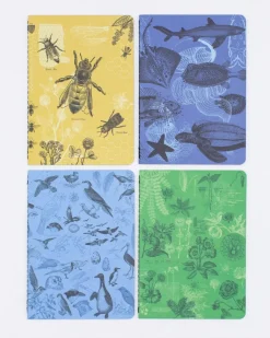 Cognitive Surplus Life Science Pocket Notebooks Set of 4 | Bee Journal* The Research | Kitchen Science