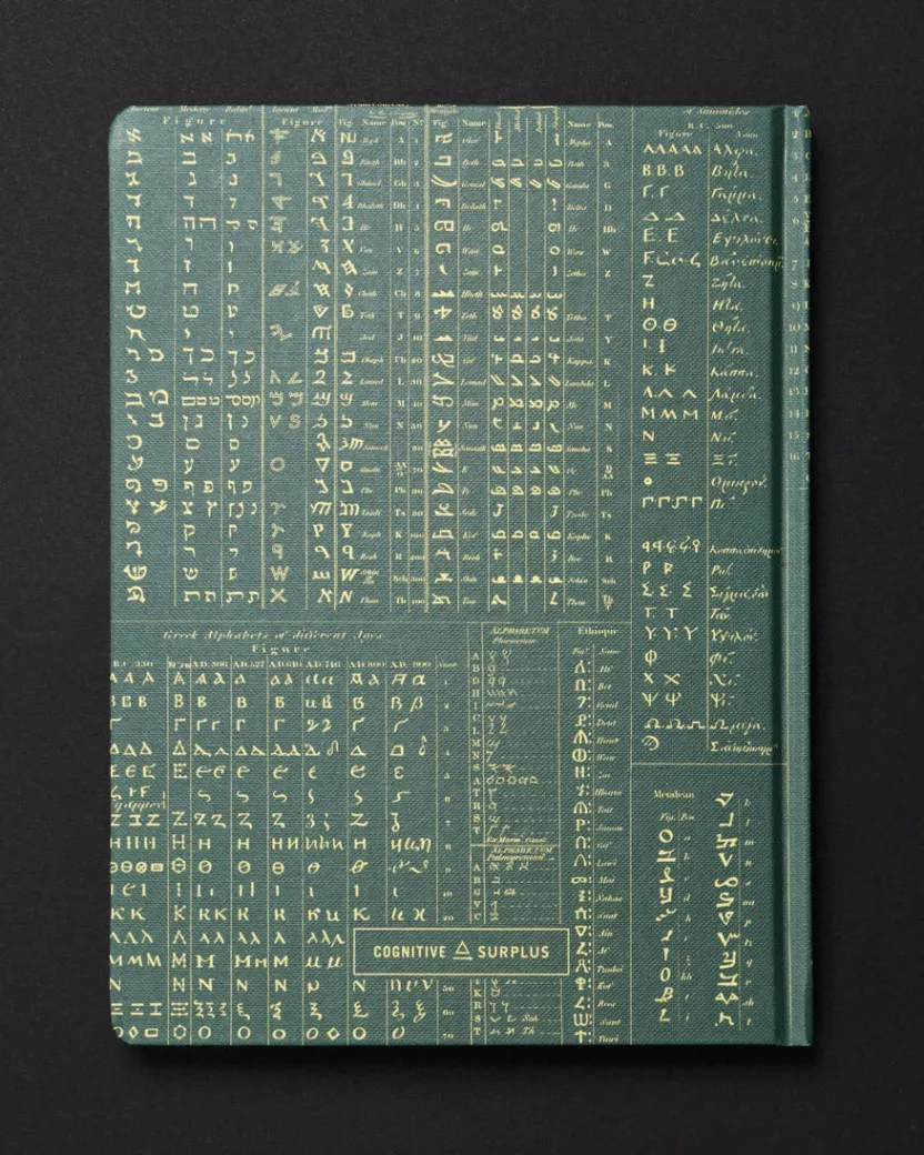 Cognitive Surplus Linguistics Dark Matter Notebook* Black Paper Notebooks | The Dark Matter