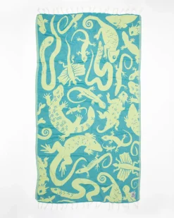 Cognitive Surplus Lizards Turkish Towel* Turkish Towels | Biology