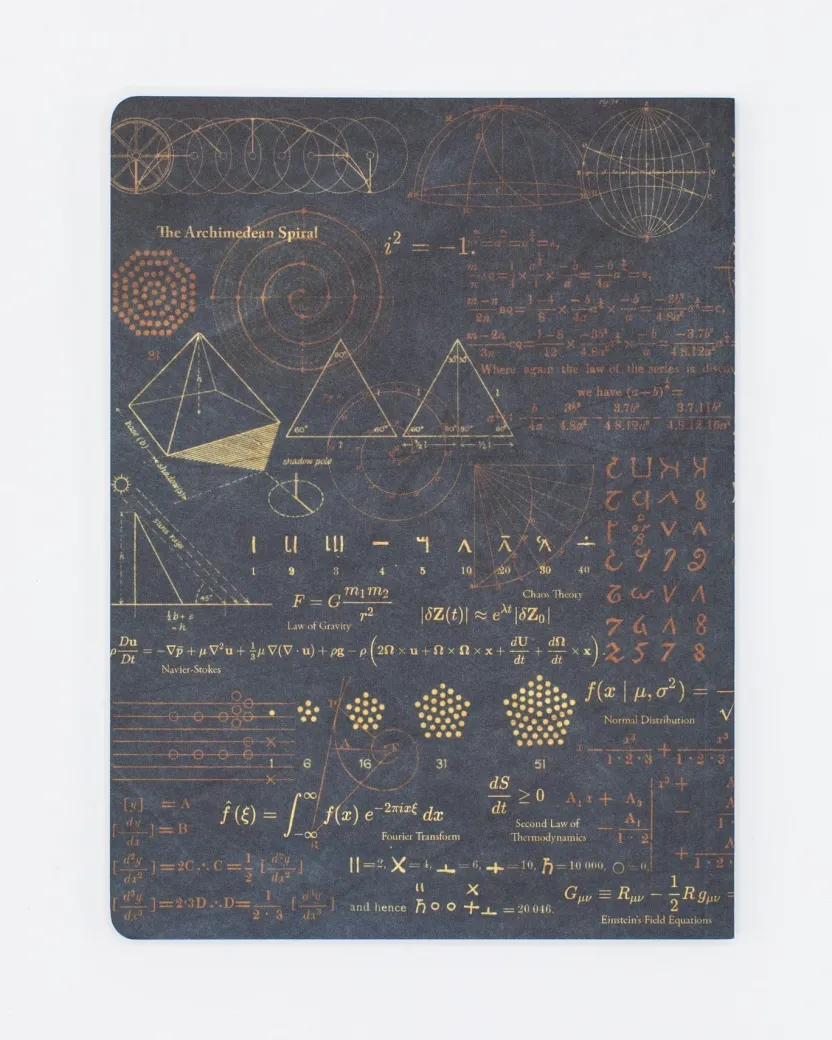Cognitive Surplus Math Notebook - Softcover | Dotted Journal* The Experiment | Math