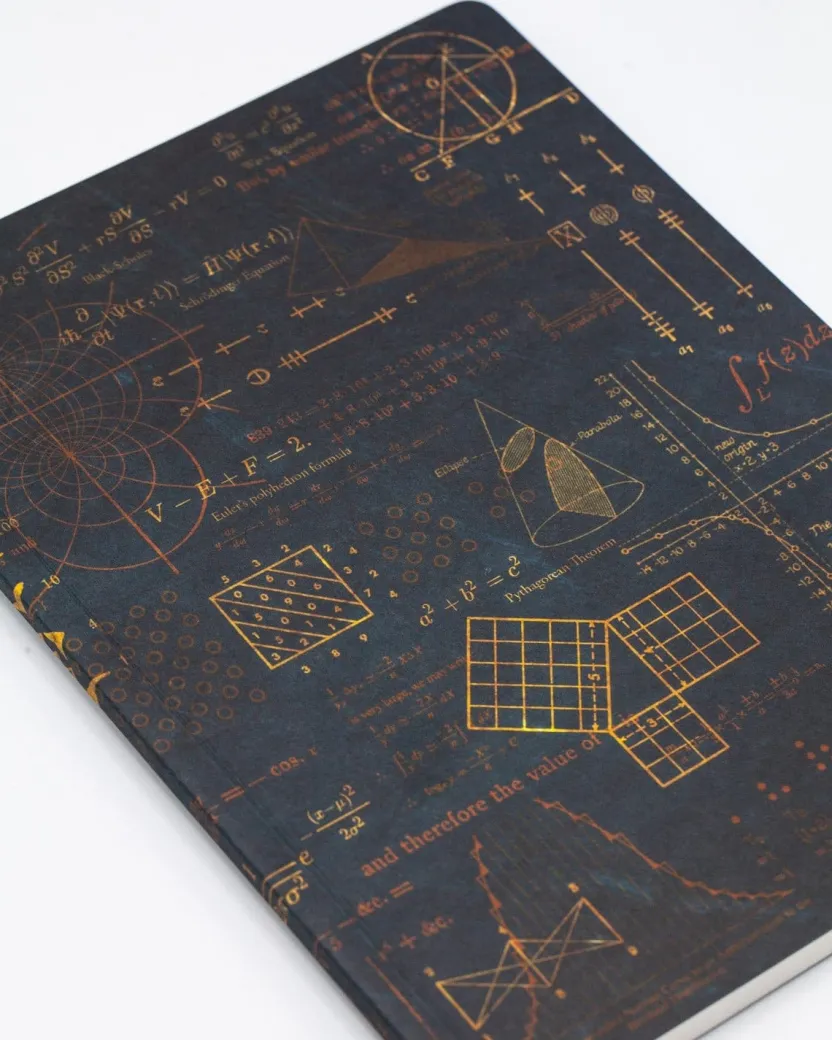 Cognitive Surplus Math Notebook - Softcover | Dotted Journal* The Experiment | Math