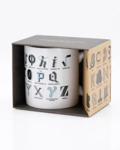 Cognitive Surplus Mathematical Alphabet Mug 20 oz | Physics Gift* Mugs | Math