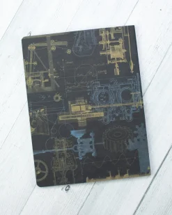 Cognitive Surplus Mechanical Engineering Softcover Notebook | Dot Grid Journal* The Experiment | Physics