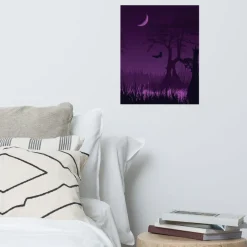 Cognitive Surplus Midnight Swampland Poster Art Print* Wall Art