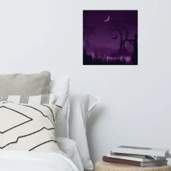 Cognitive Surplus Midnight Swampland Poster Art Print* Wall Art