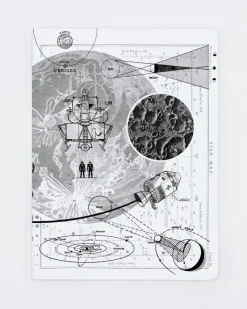 Cognitive Surplus Moon Notebook - Softcover | Astronomy Gifts* The Experiment | Astronomy