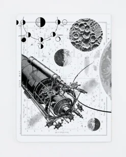 Cognitive Surplus Moon Notebook - Softcover | Astronomy Gifts* The Experiment | Astronomy
