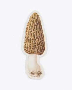 Cognitive Surplus Morel Mushroom Sticker* Stickers | Botany